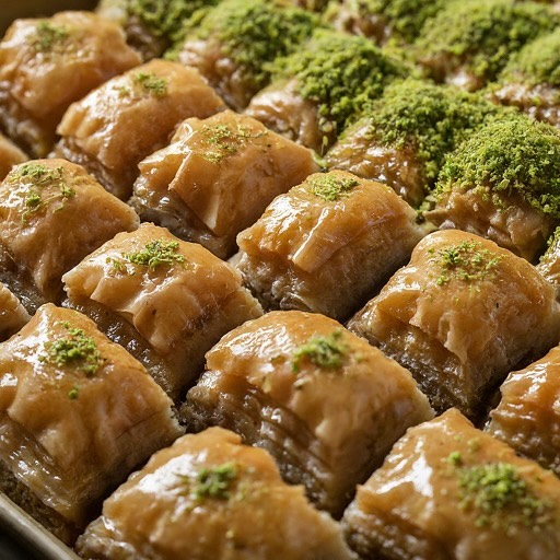 Pistachio Baklava!