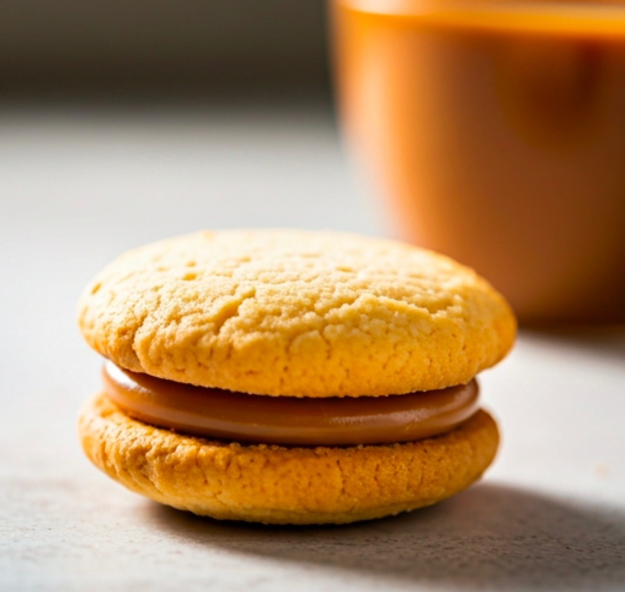 Coffee meets caramel bliss.