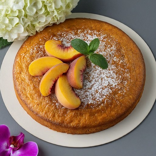 Peach cake!