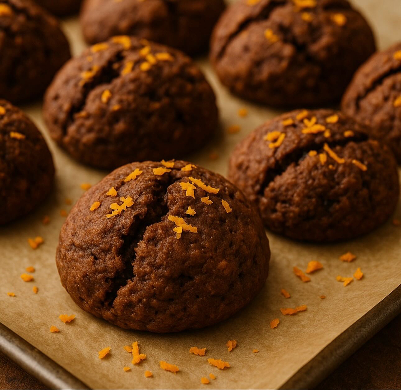Choco-orange bliss in every bite ##